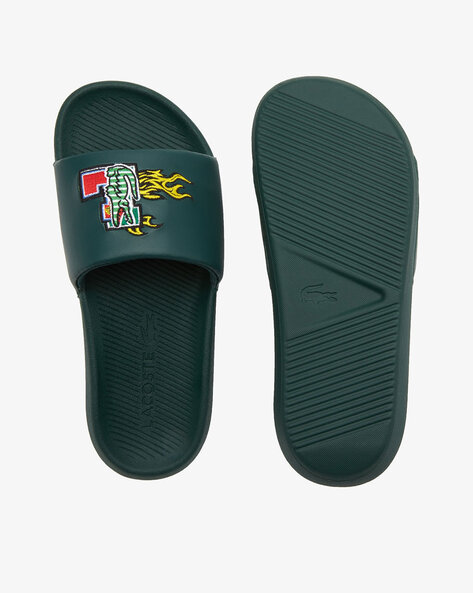 Lacoste discount synthetic slides