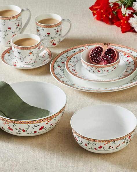 Bone China Dinner Home Center Crockery Set Buy White