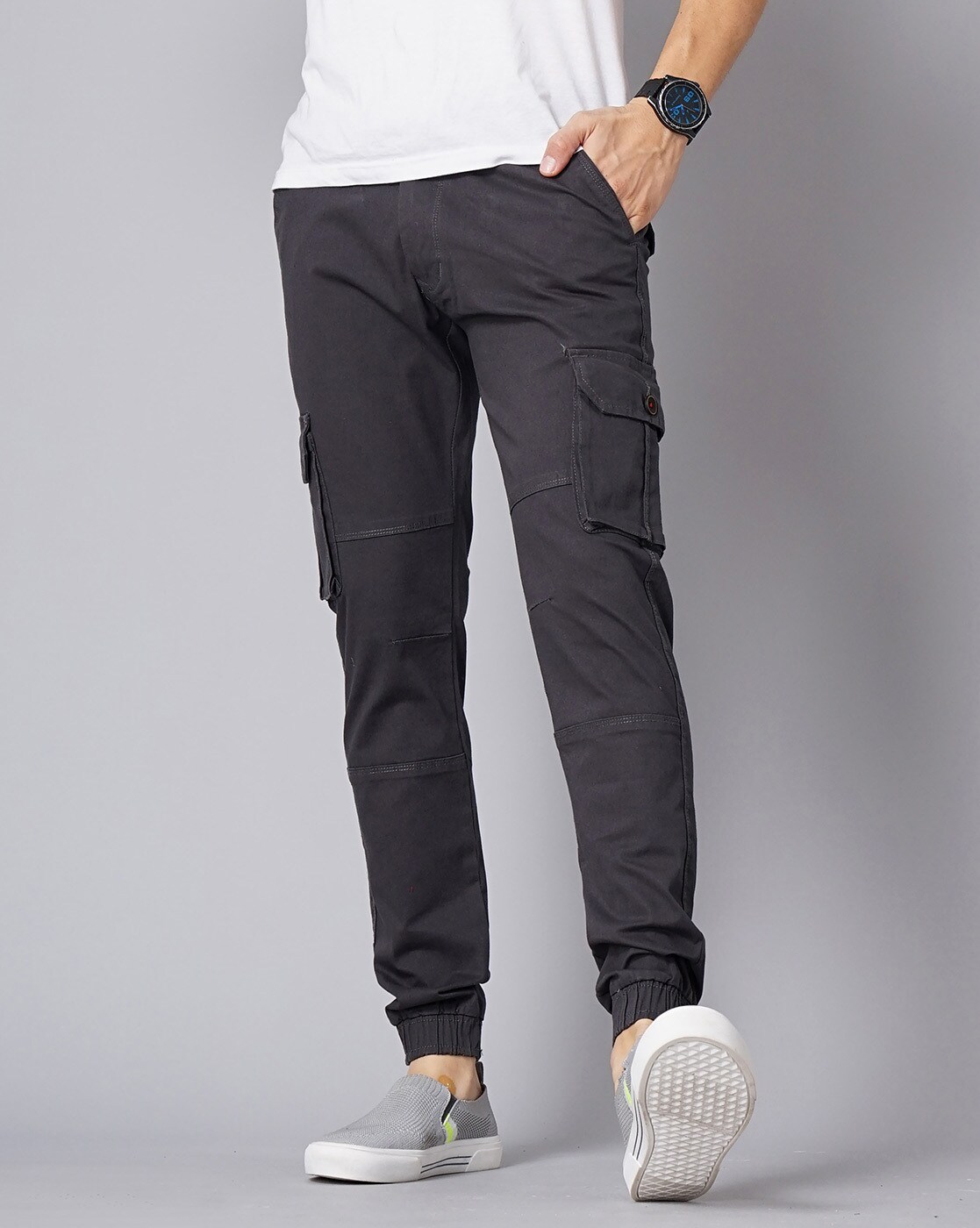 Buy Rust Brown Trousers & Pants for Men by The Indian Garage Co Online |  Ajio.com