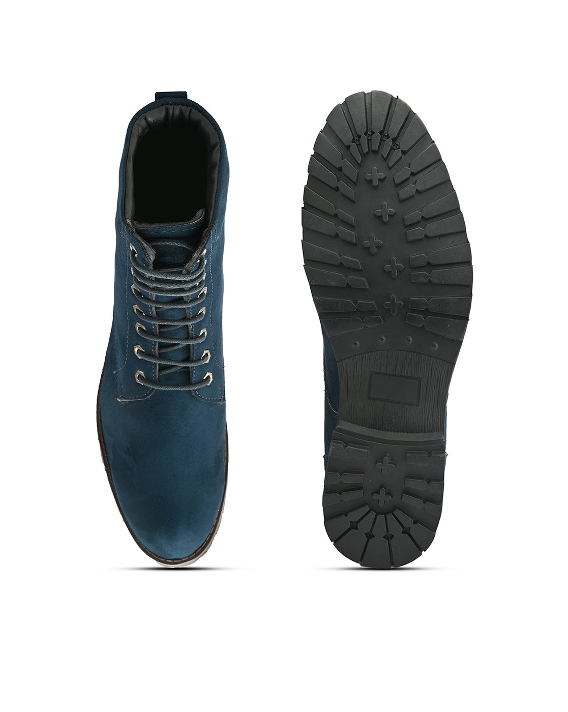 Blue fashion boots mens