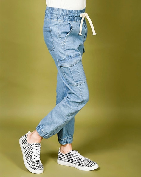 Denim Cargo Pant In 31% Recycled Cotton | Coachtopia ™-mncb.edu.vn