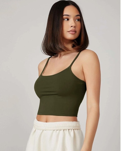 Square Neck Strappy Camisole