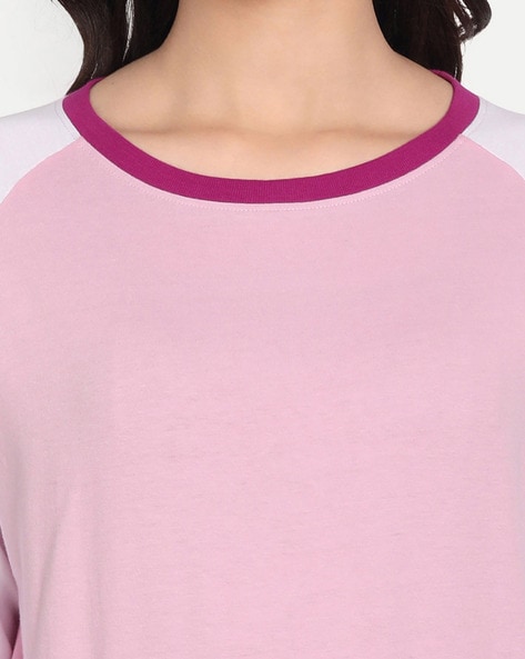 Buy Pink Tshirts for Women by IKI CHIC Online