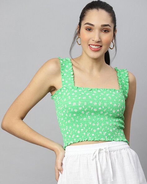 Buy Green Tops for Women by MARTINI Online