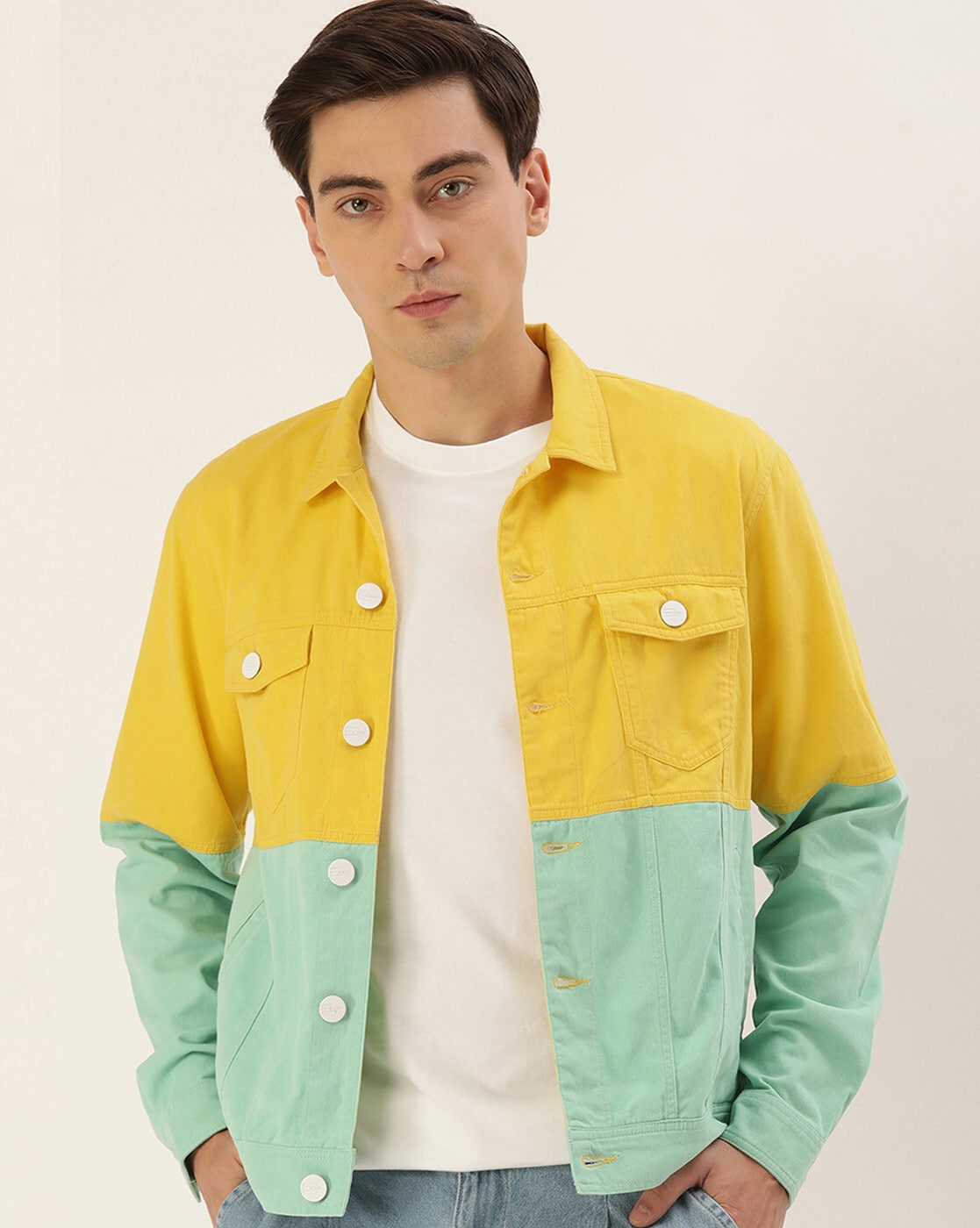 Puff sleeve denim jacket. Size 8. 1000/= | Instagram