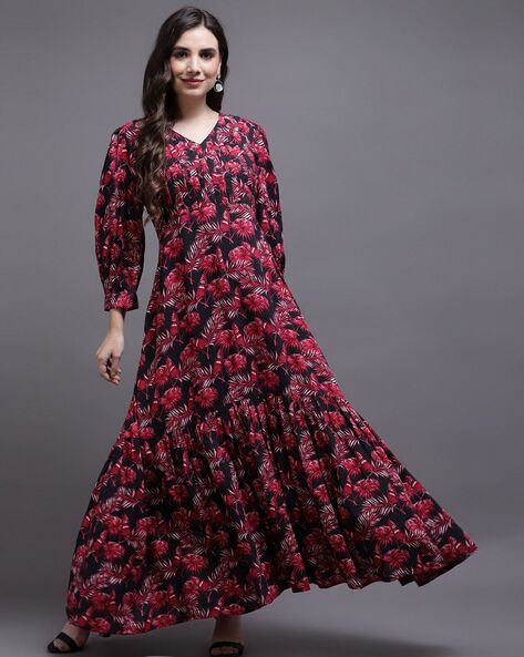 Buy Kylie Floral Dress Online - RI.Ritu Kumar India Store View