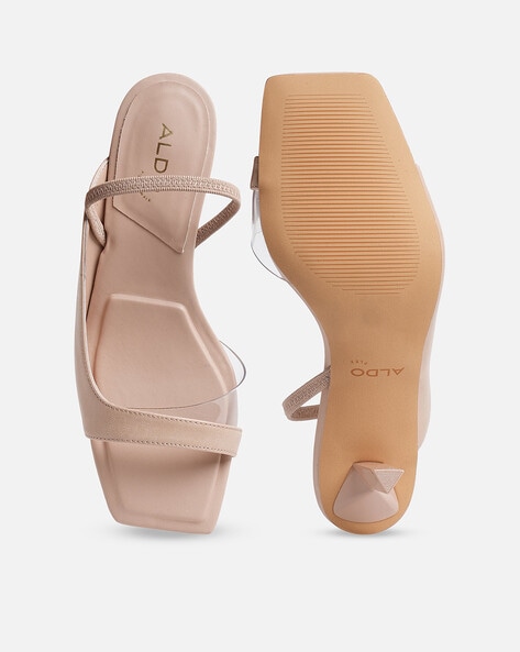 Aldo tan shop heels