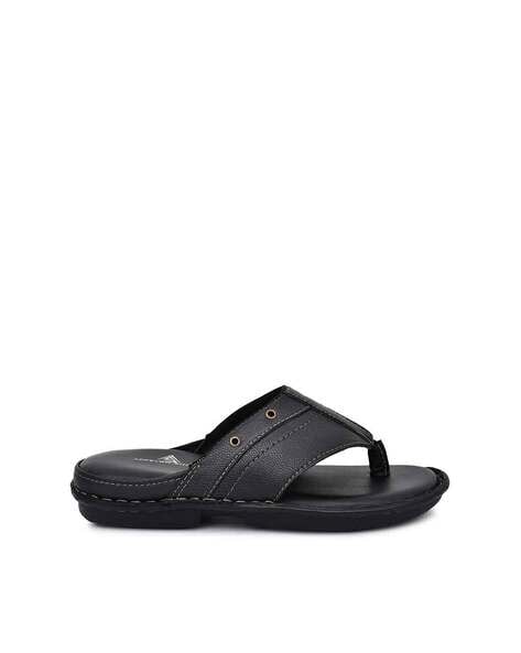 Buy Black Flip Flop Slippers for Men by APPELON SHOES Online