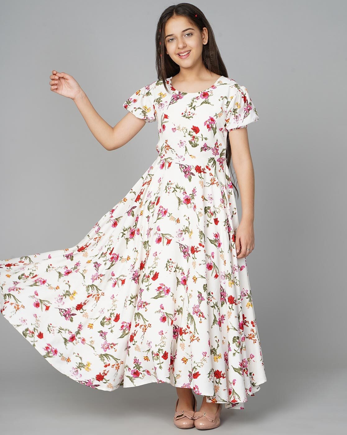 Chic floral print long frocks In A Variety Of Stylish Designs - Alibaba.com-thanhphatduhoc.com.vn