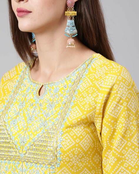 Buy Traditional Earrings for Kurti Online - Beatnik