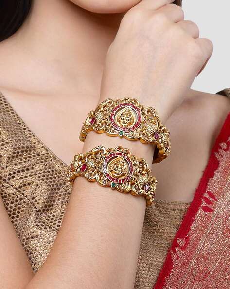 Antique gold bracelet deals women's