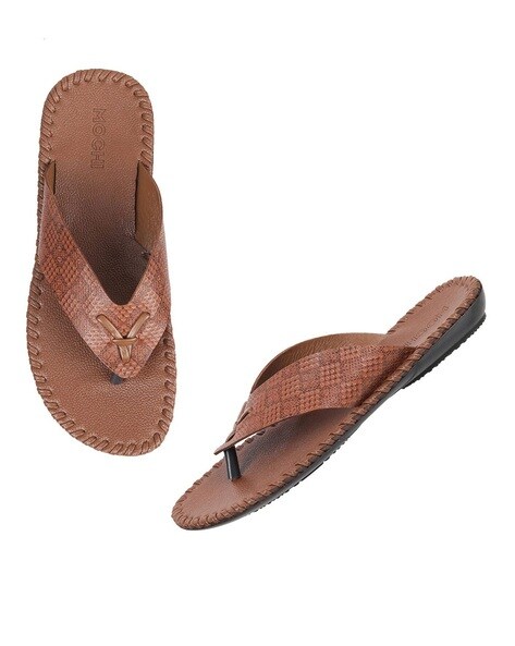 Buy Tan Sandals for Men by Mochi Online