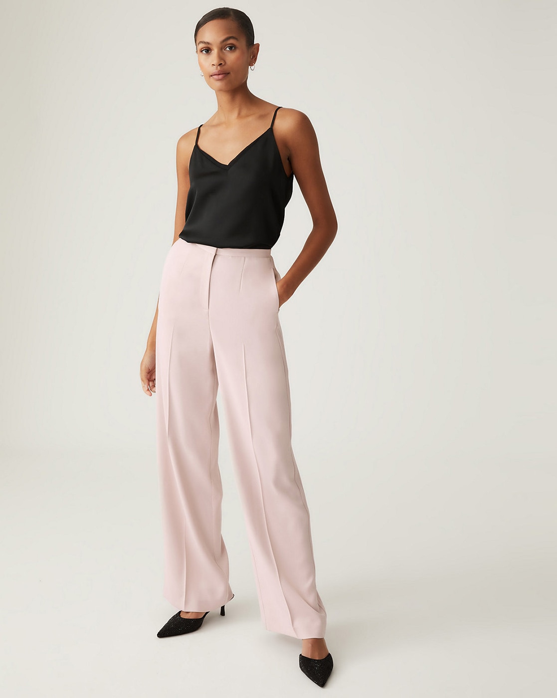 FUBACK Regular Fit Women Black Pink Trousers  Buy FUBACK Regular Fit  Women Black Pink Trousers Online at Best Prices in India  Flipkartcom