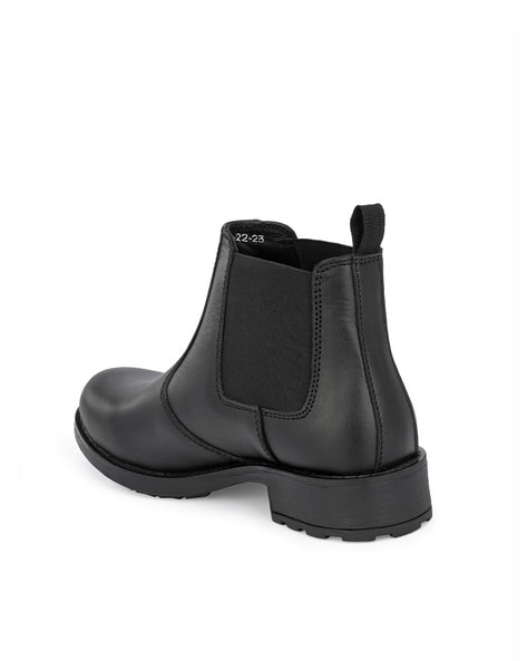 Chelsea Boots with Genuine Leather Upper