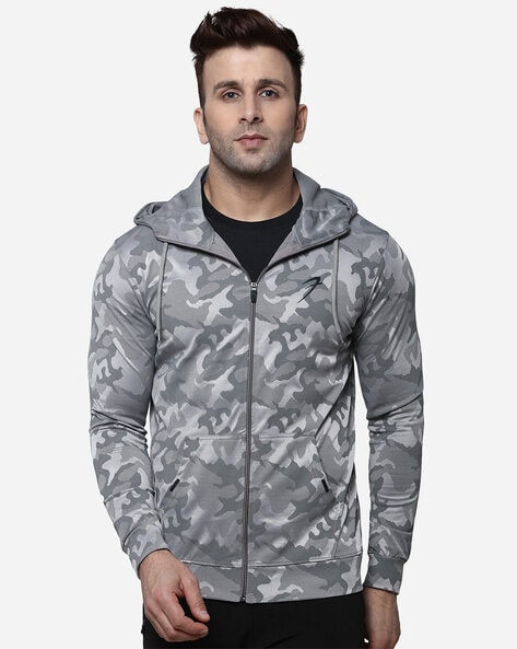 Jacquard Camo Fleece Blouson - Men - Ready-to-Wear