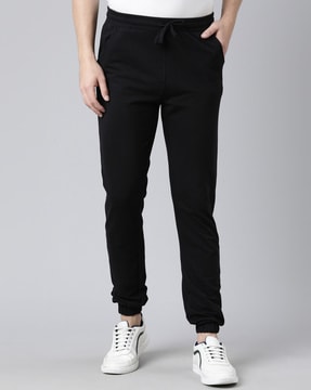 Buy Black Track Pants for Men by RIGO Online