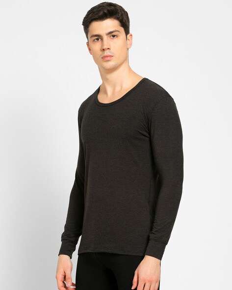 Tech Thermal Long Sleeve Top Black