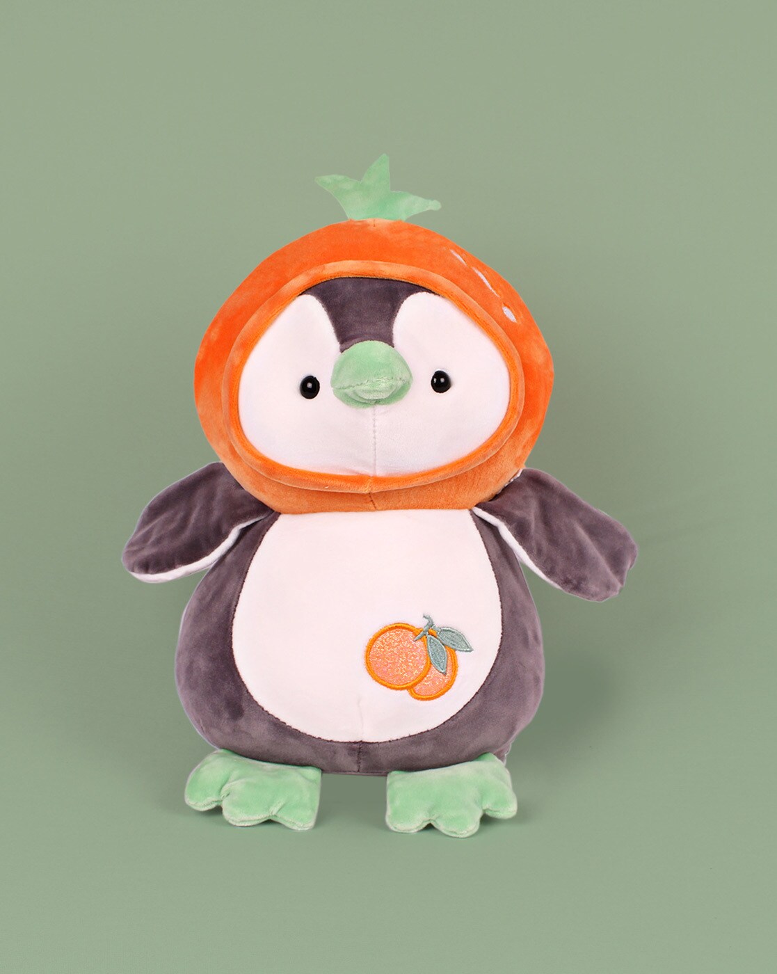 green penguin plush