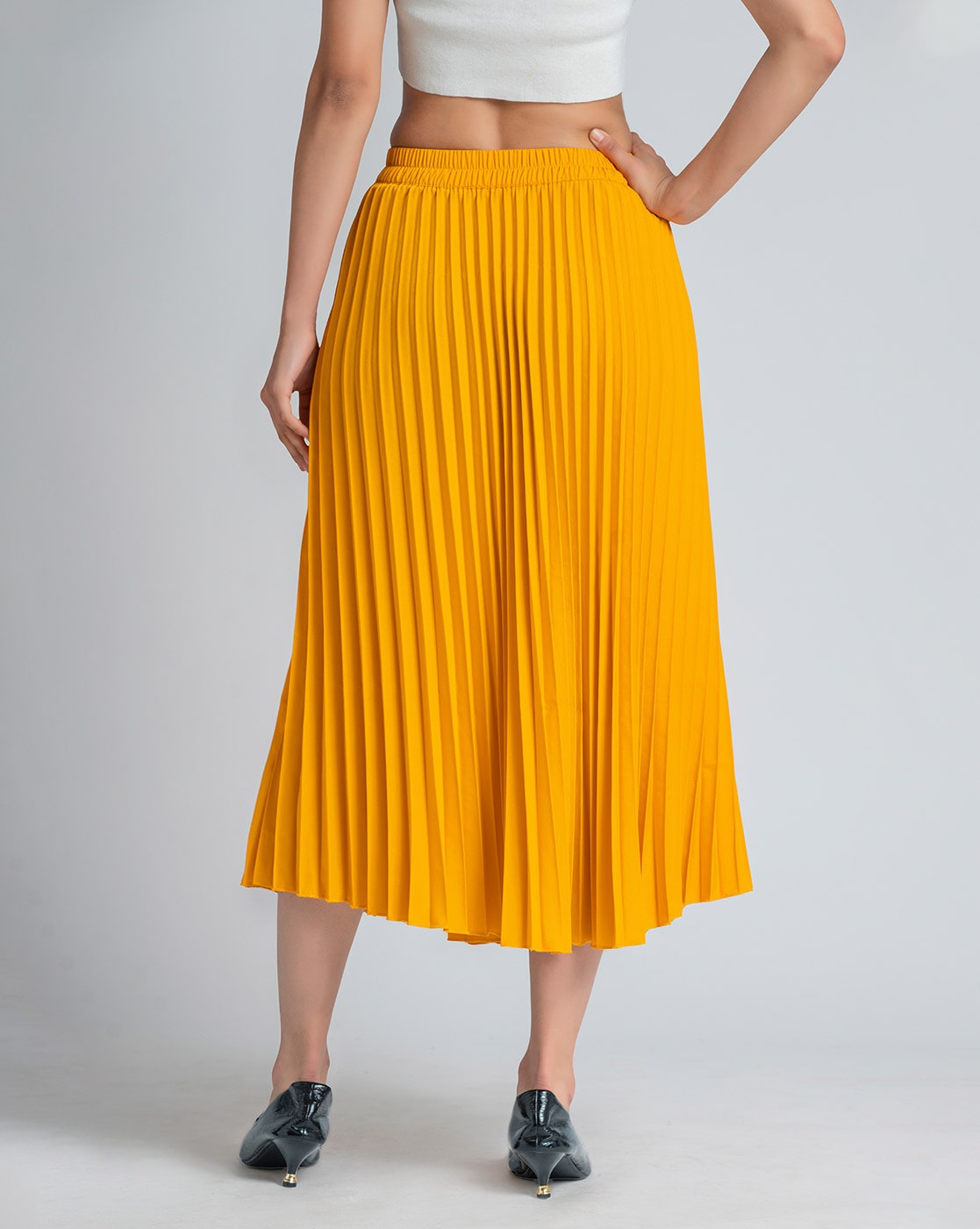 Pleated maxi skirt clearance tesco