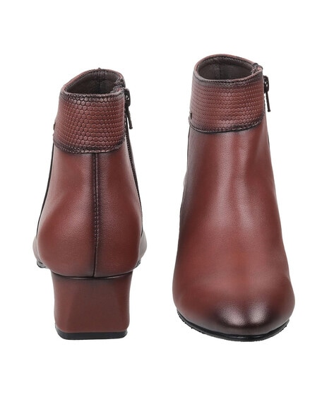 Maroon boots hot sale