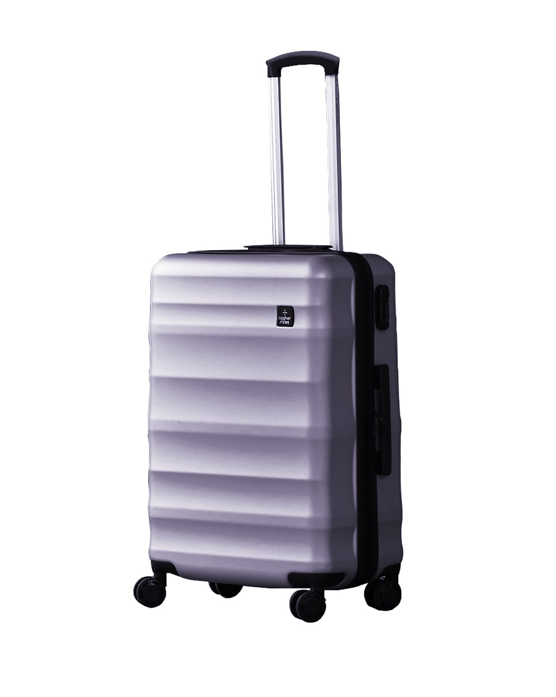 Nasher Miles Santorini PP Hard-Sided Check-in Luggage  Trolley/Travel/Tourist Bags 73.5 cm- Sapphire