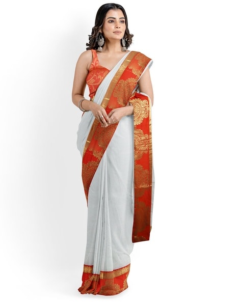 Bengali Traditional Art Silk Saree | Buy Online at wholesale price