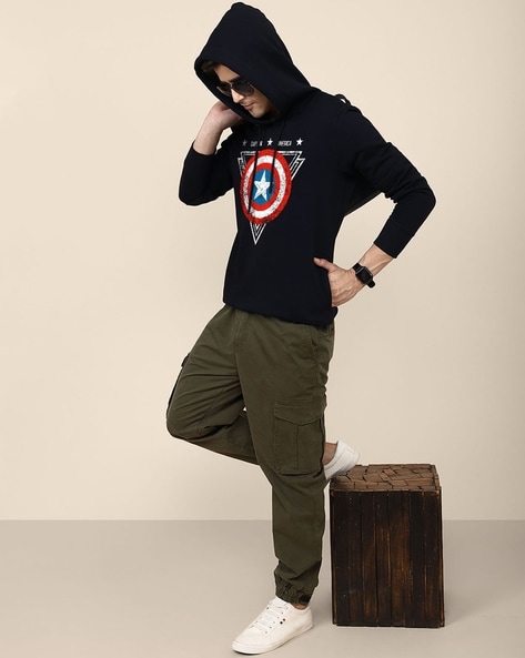 Captain marvel mens outlet hoodie