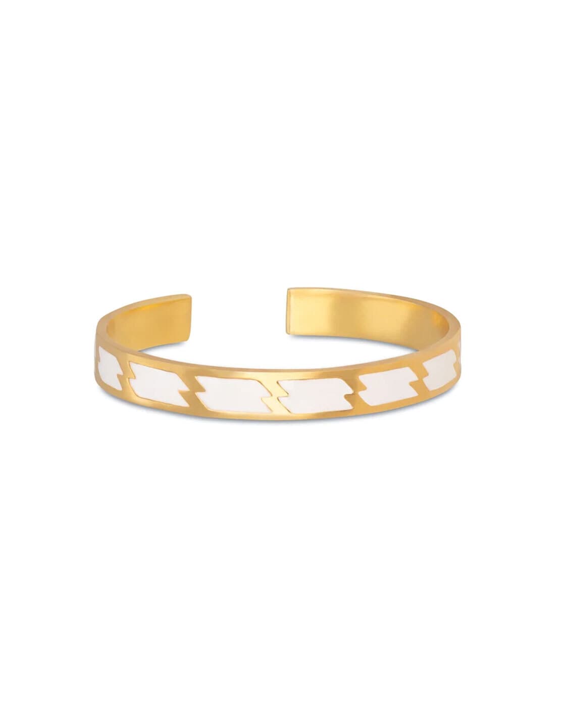 Silhouette Cuff Bracelet in 14K Yellow Gold Vermeil