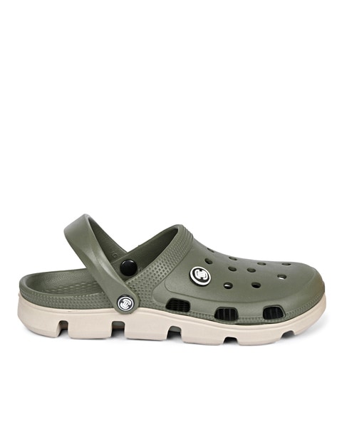 Bayaband Army Green/Cobblestone Unisex Clog - Crocs™ India