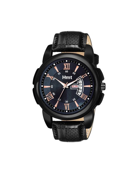 Black analog 2025 wrist watch