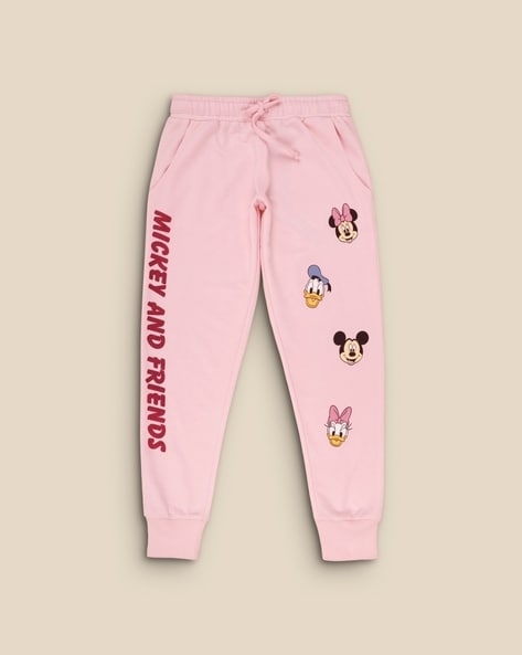 Buy Pink Track Pants for Girls by KIDSVILLE Online