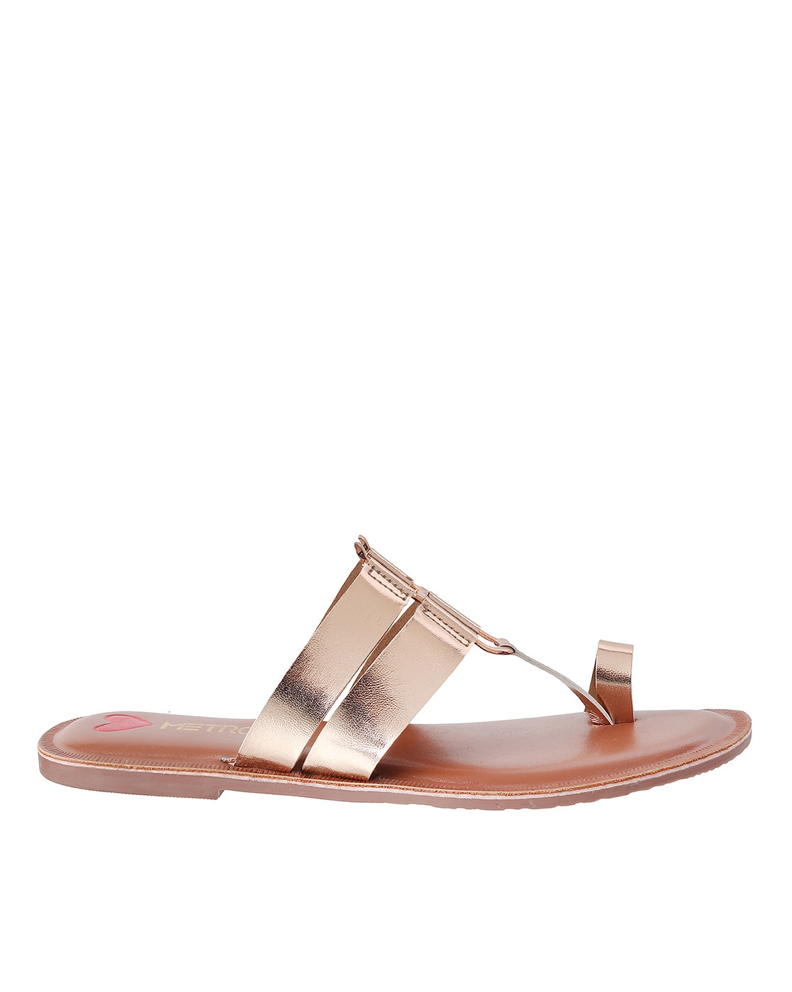 Aerosoles Pale Pink and Rose Gold Thong Sandals | Rose gold sandals, Black  sandals heels, Gold leather sandals