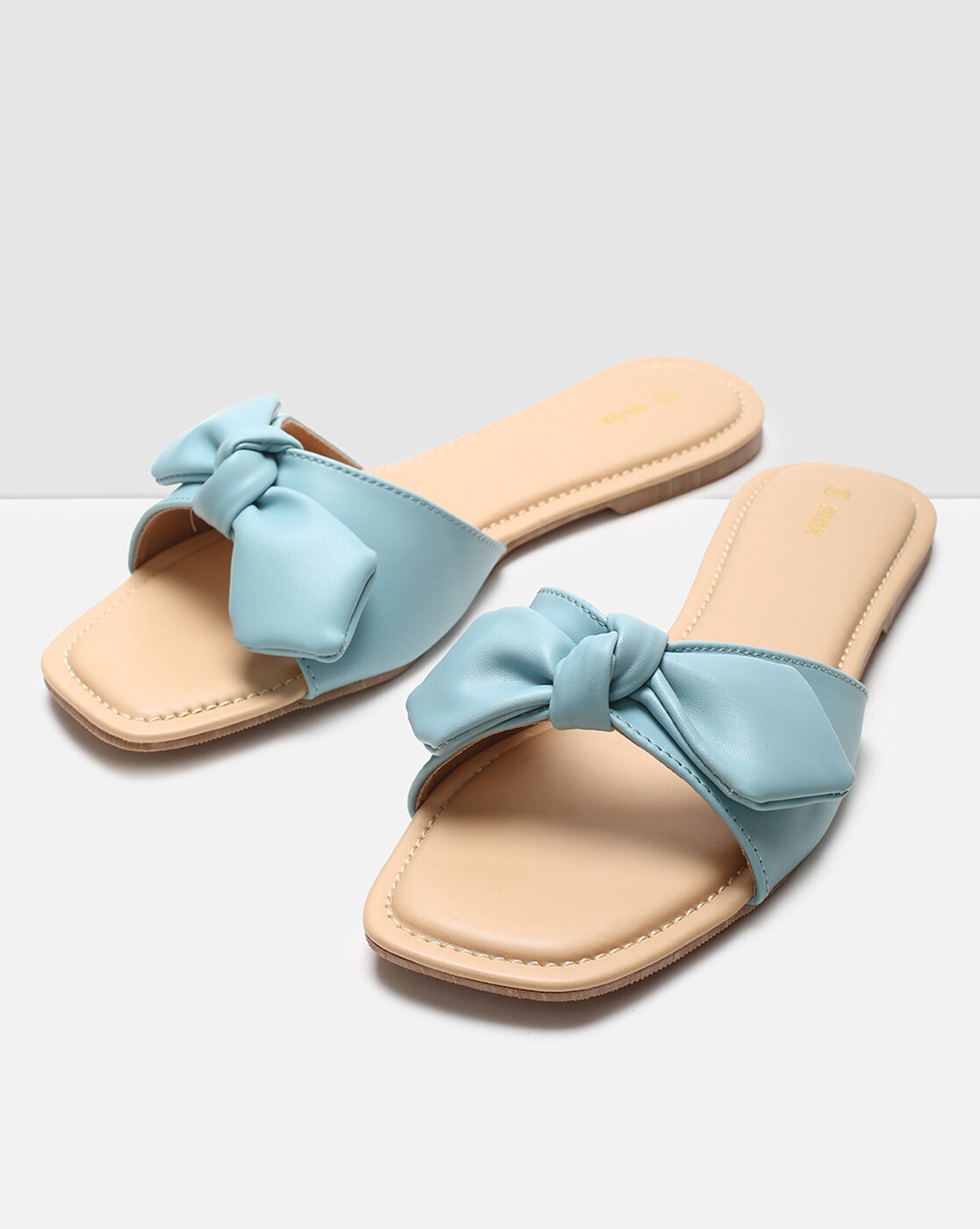 Refineda Newest Fashion Blue Flat Slippers Sandals for Girl - China  Slippers and Flat Shoes price | Made-in-China.com