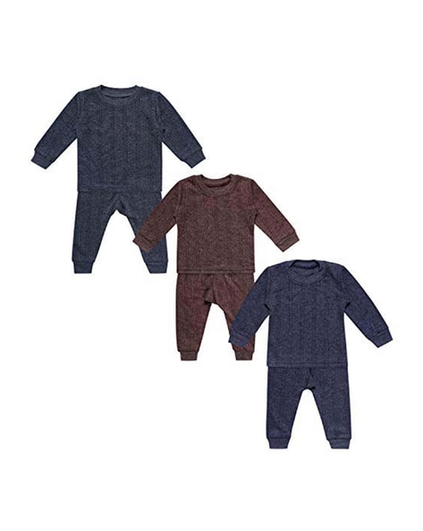 Buy Multicoloured Thermal Wear for Boys by SUPERMINIS Online