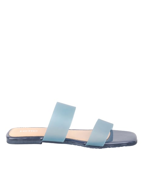 Trish Light Blue Wedges - Chic and Comfortable Footwear