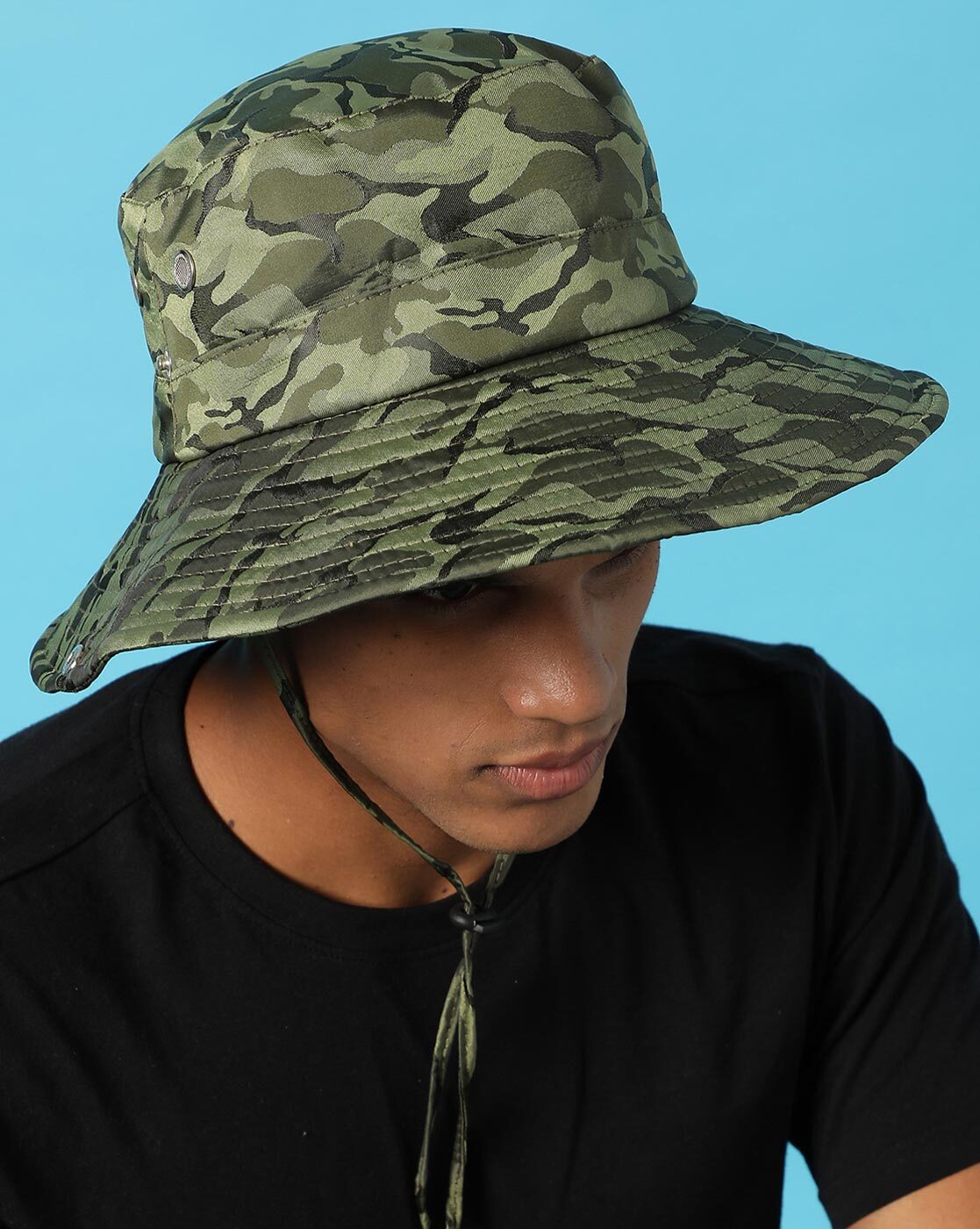 CAMO G.112 REVERSIBLE FEATHERWEIGHT TECH BUCKET HAT, MEN'S HATS