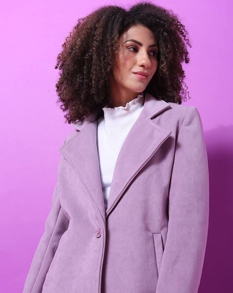 Light on sale purple coat