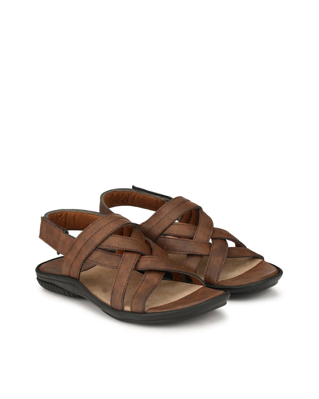 Buy Tan Sandals for Men by WOODLAND Online | Ajio.com