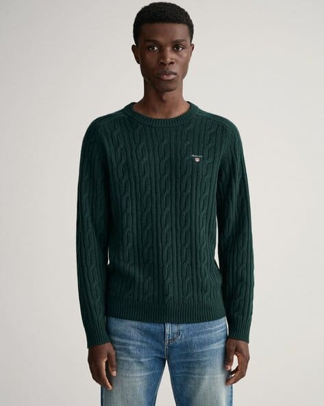 Buy Green Sweaters Cardigans for Men by Gant Online