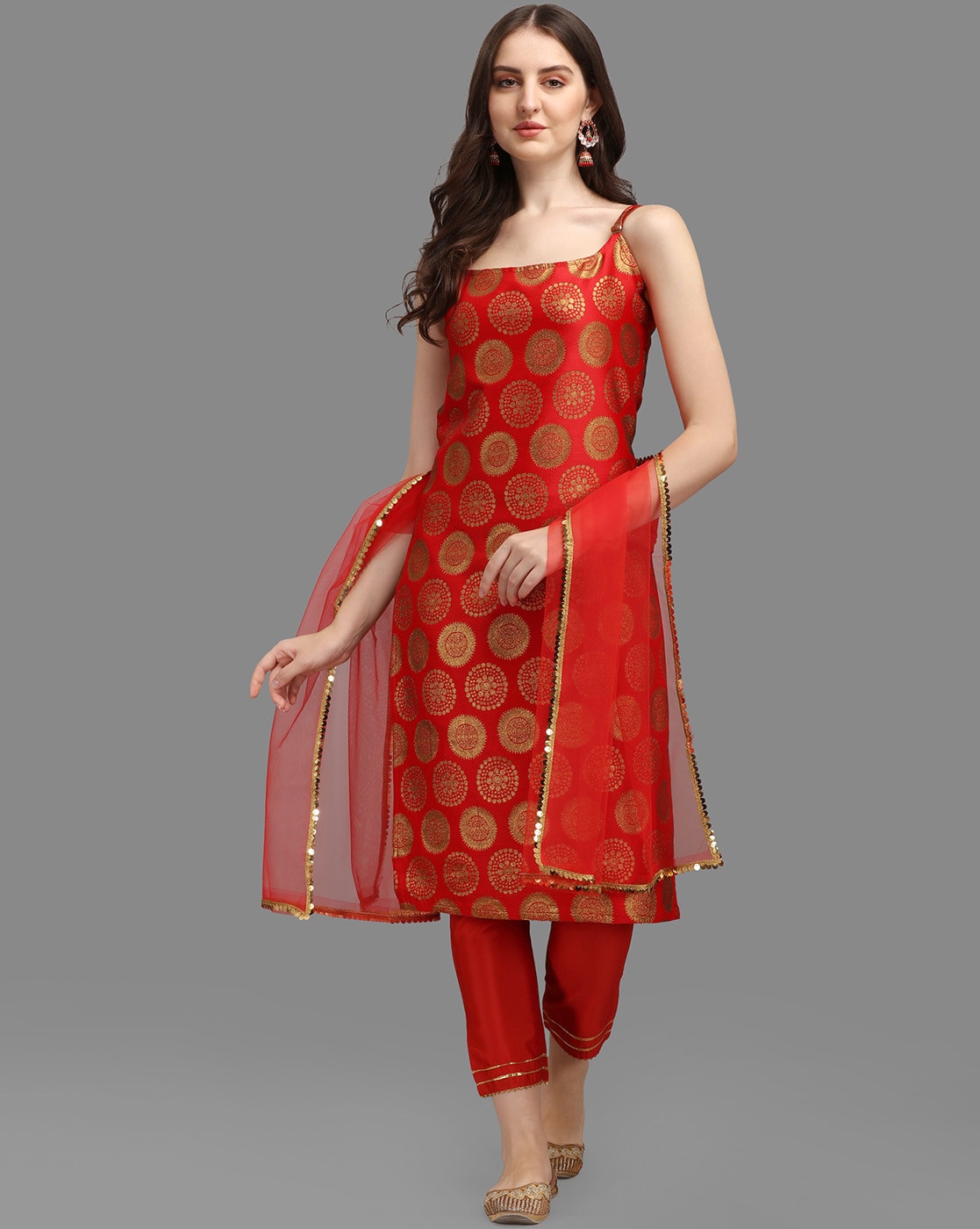 61% OFF on Yepme Pink & Red Floral Print Sleeveless Kurti on Snapdeal |  PaisaWapas.com