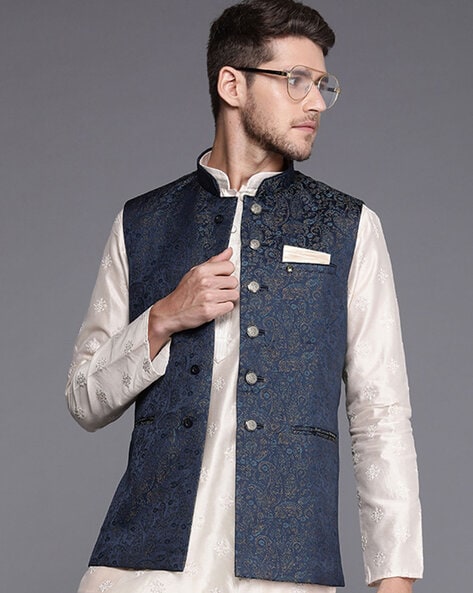 Manyavar waistcoat hotsell