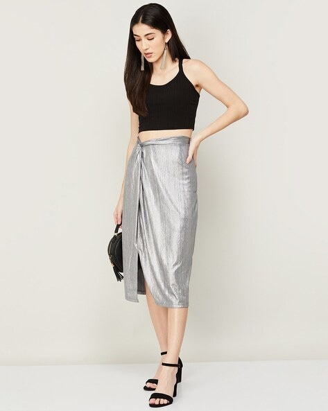 Silver 2024 skirt wrap