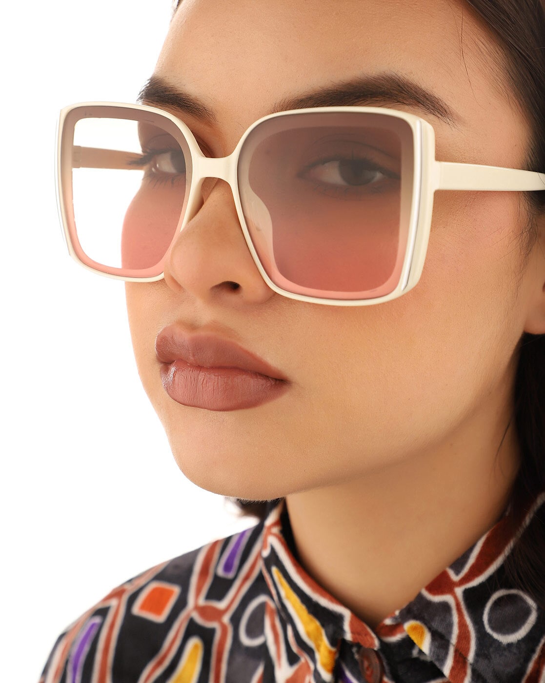 Haute Sauce Women Grey Lens White Oversized Sunglasses (60): Buy Haute  Sauce Women Grey Lens White Oversized Sunglasses (60) Online at Best Price  in India