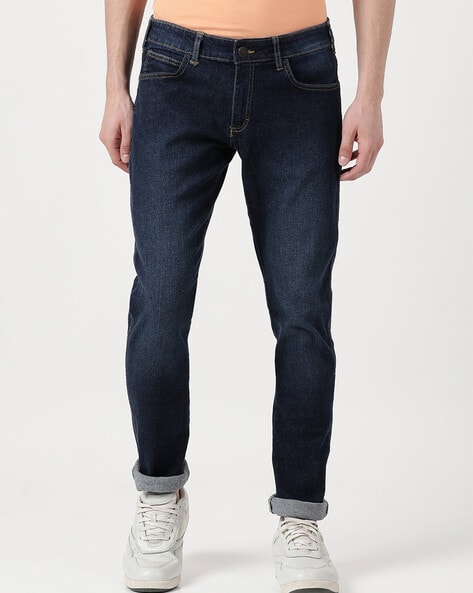 Wrangler Mid-Wash Skinny Fit Jeans