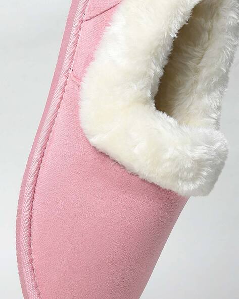 Alpaca Friendly Fur Slippers, Full Foot Style & Reversible | Sun Valley  Alpaca Co.