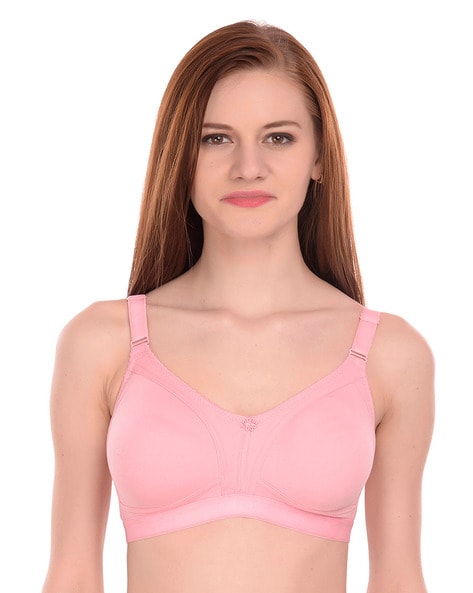 Buy Floret Women's Sports Non Padded & Non-Wired Full Coverage Bra