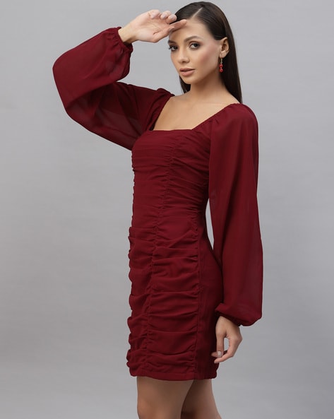 Buy Maroon Dresses for Women by AAYU-ALL ABOUT YOU Online