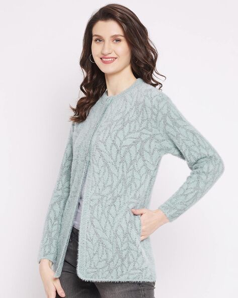 Buy Green Sweaters Cardigans for Women by Zigo Online Ajio