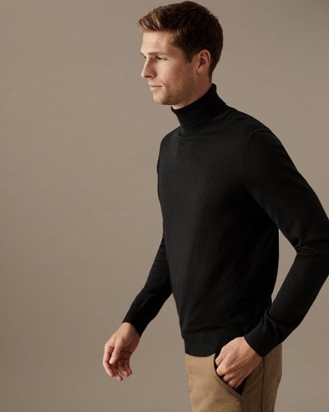 Half top polo neck