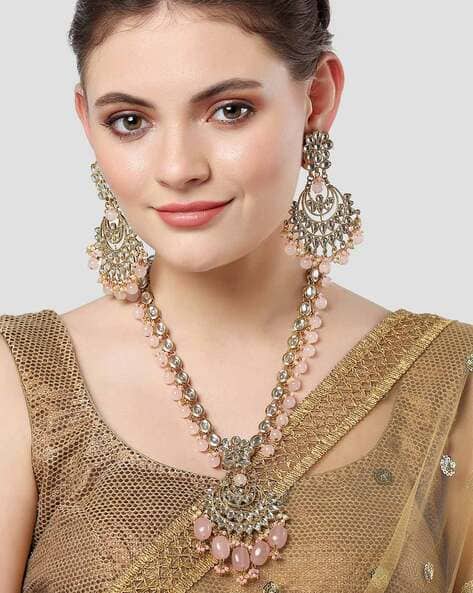 Karatcart kundan jewellery necklace top